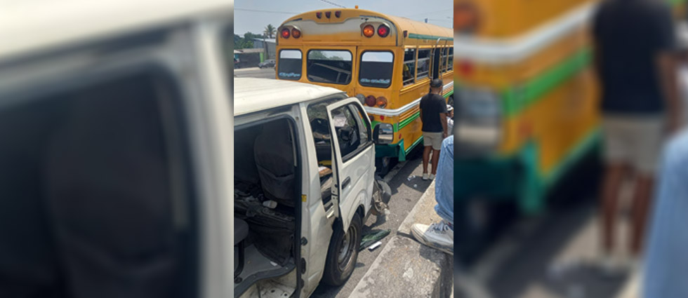 Cuatro personas lesionadas tras accidente en San Martín