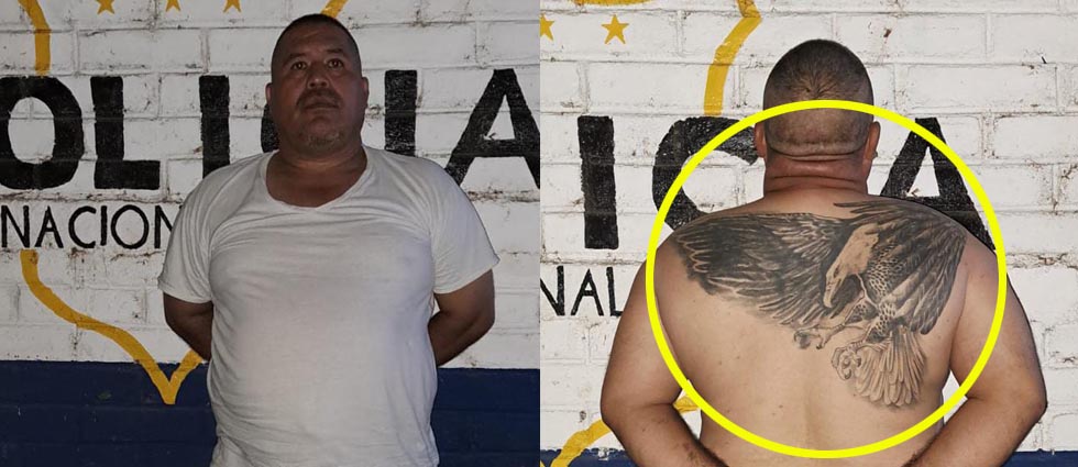 Sacan de las calles a temido MS que tenía tatuada «la garra» y se la modificó por un águila