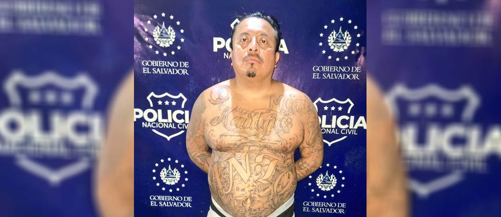 Arrestan a sicario que cometió decenas de homicidios por orden de la MS-13