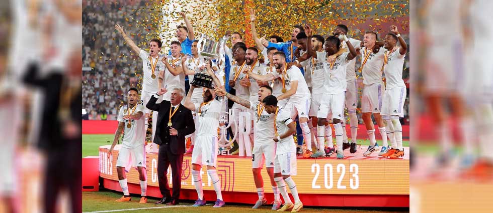 ¡Madrid se convierte en el primer club de España en ganar 100 títulos!