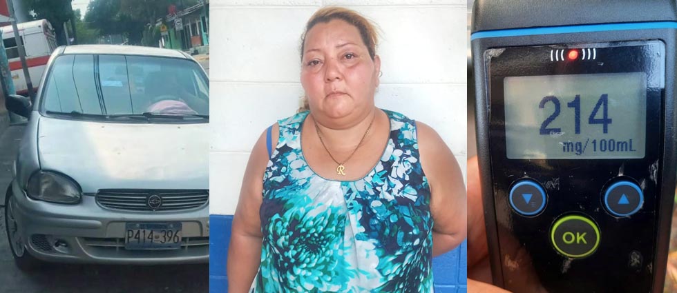 Arrestan a conductora ebria que manejaba exponiendo la vida de los demás