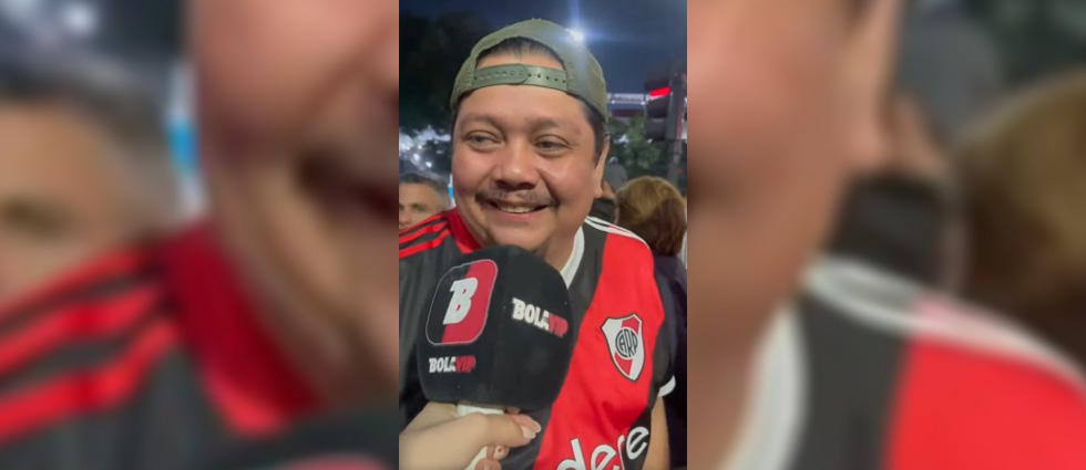 ¡El salvadoreño de la suerte! Viaja miles de kilómetros para ver el River-Boca y se lo llevan por la mínima en un partido histórico