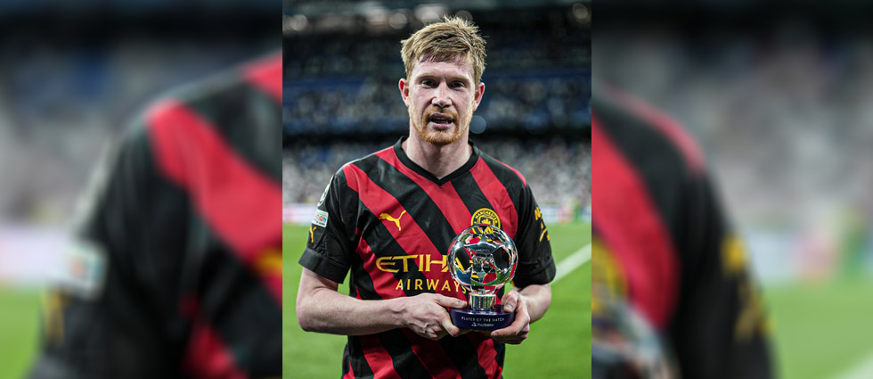 En Inglaterra no dan crédito a que de Bruyne se haya llevado el MVP del Madrid-City: «No sé quién votó»