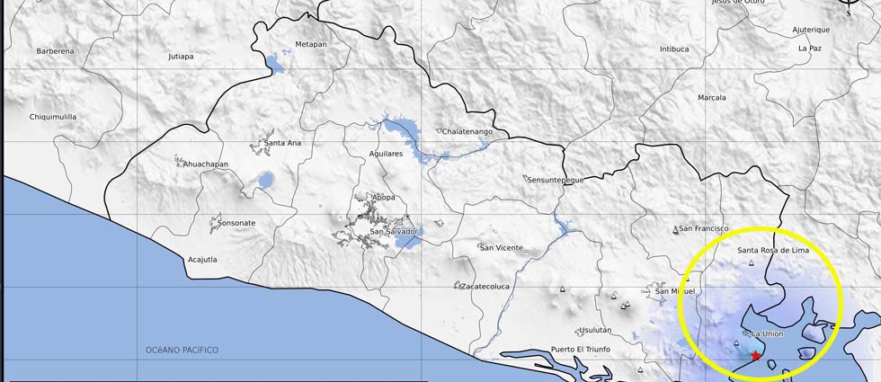 Superficial sismo de solo 5 kilómetros de profundidad sacude parte del país a primera hora de este jueves