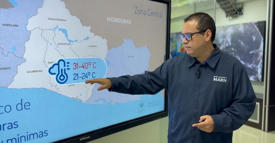 Temperaturas de hasta 40 grados Celsius anuncia MARN para este viernes