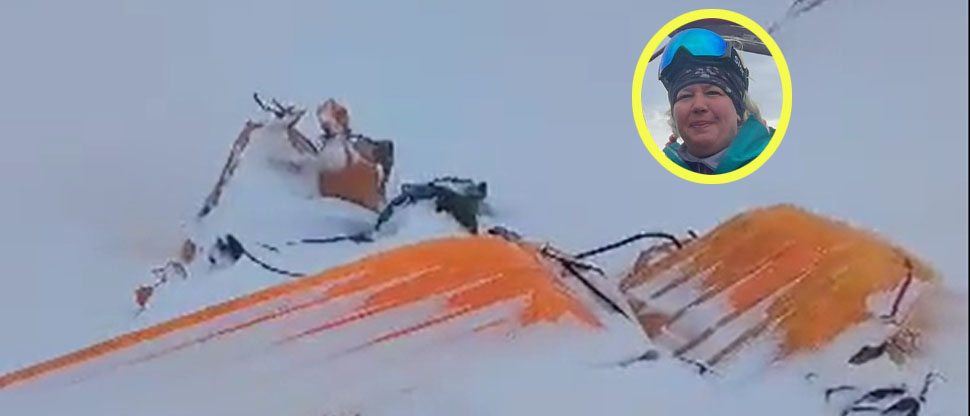 Estos son los terroríficos momentos cuando Alfa Karina Arrué batallaba por su vida en el Monte Denali