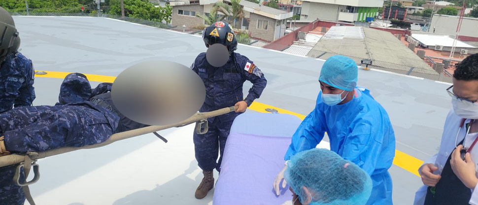 Auxilian a efectivo de la Fuerza Aérea con problemas para respirar tras ataque de abejas