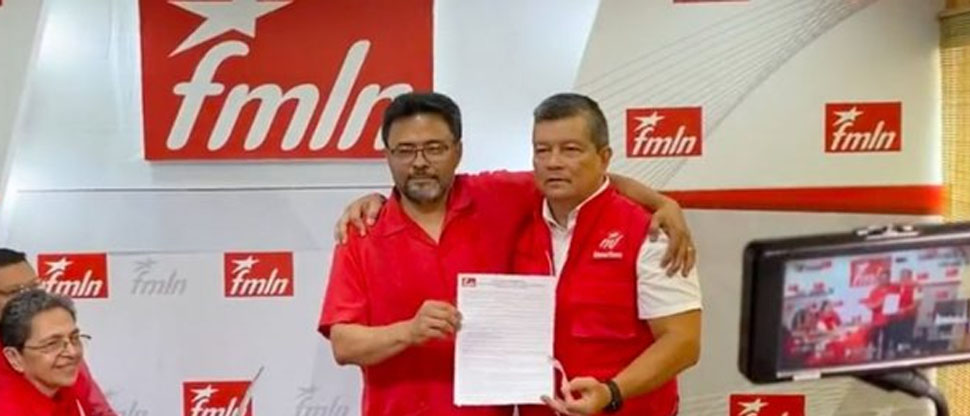 Precandidato presidencial del FMLN dice que si gana las elecciones eliminarán el régimen de excepción  