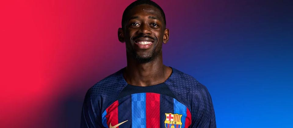Barcelona quiere renovar a Dembélé hasta el 2028