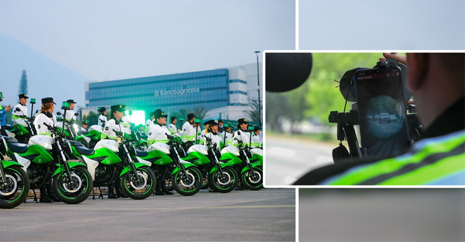 Entregan lote de motocicletas y dispositivos para medir velocidad a gestores del trafico 