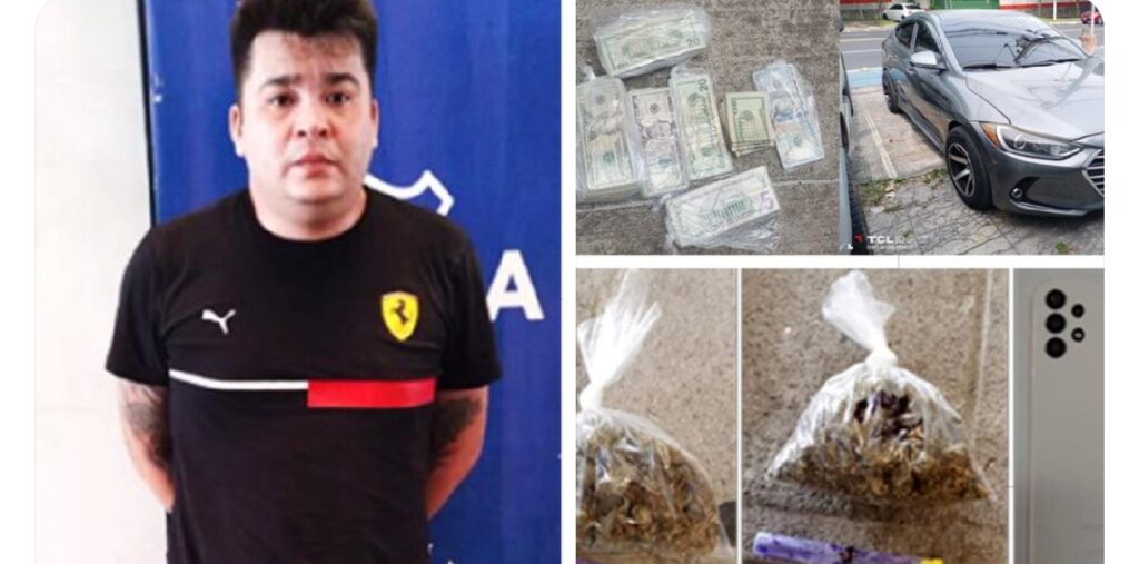 Capturan a colaborador de pandilla con más de $17 mil en efectivo