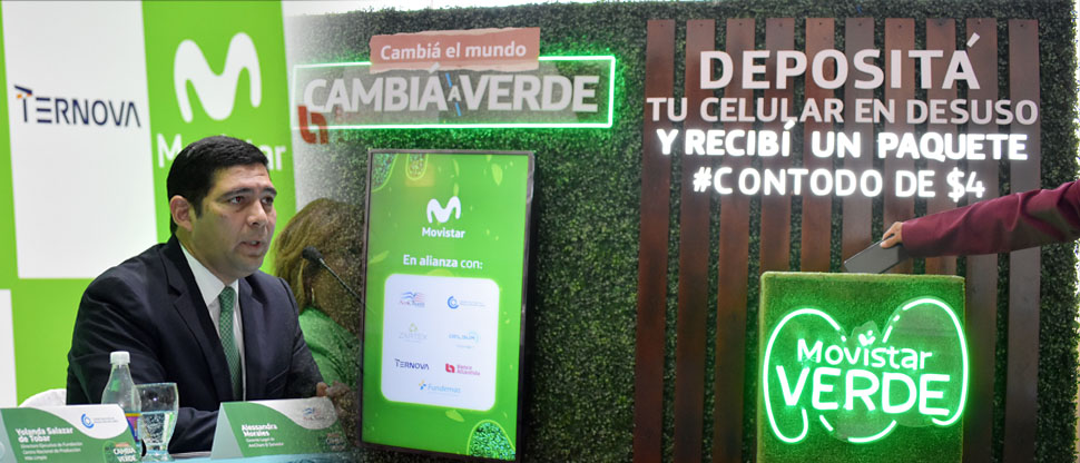 Movistar anuncia alianza “Cambia a Verde” para la protección del medio ambiente