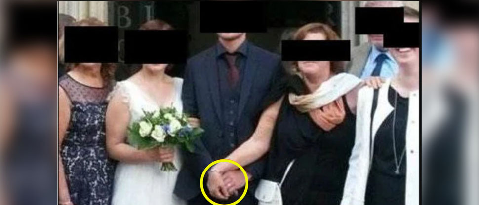 Mujer cela a su hijo en su boda y le dice a la esposa que ella también es “su mujer”
