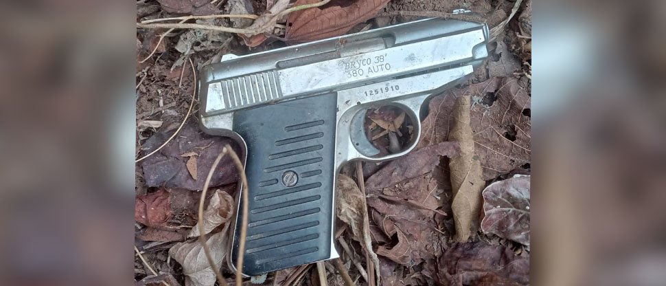 Militares localizan arma abandonada mientras patrullaban en Cabañas