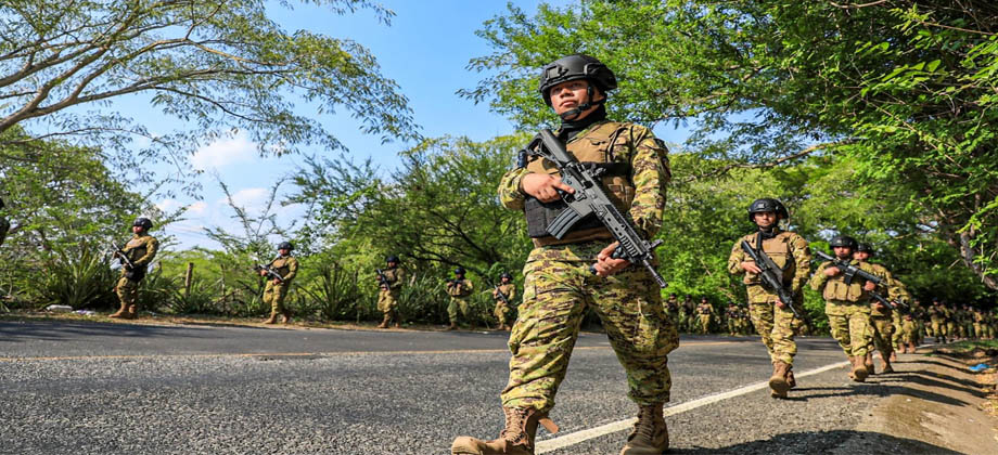 Fuerza Armada continúa tras la pista de pandilleros en cerco de seguridad en Nueva Concepción
