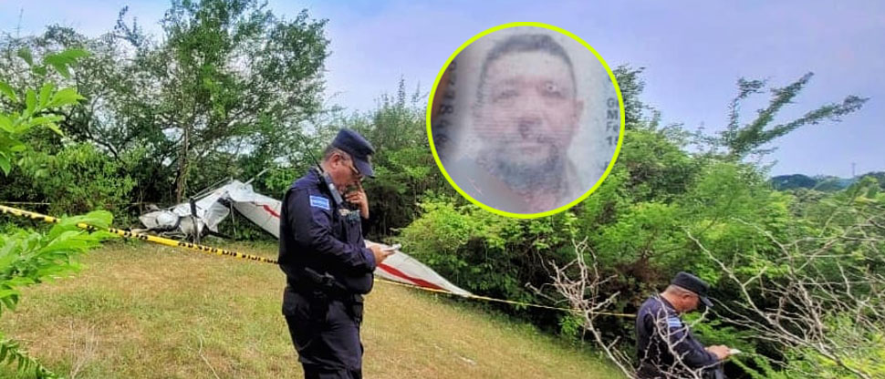 Él era Isaac, piloto que falleció al estrellarse avioneta esta mañana