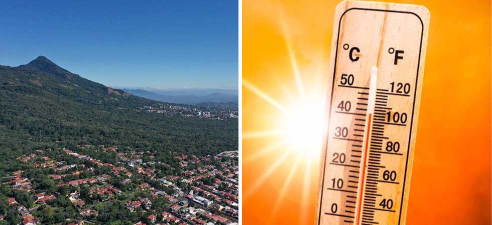 ¡Casi la mitad del país supera los 35 grados de temperatura este martes!