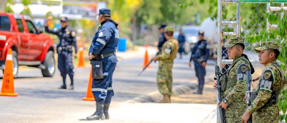 Más de 5,500 efectivos involucrados en cerco de seguridad en Nueva Concepción, Chalatenango