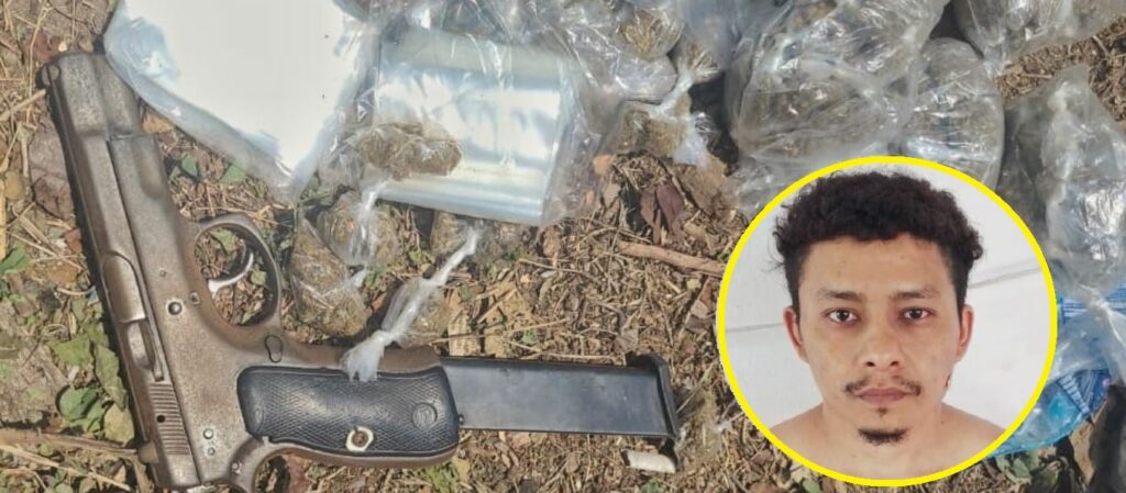 Agentes capturan a gatillero encargado de distribuir droga en Chalatenango