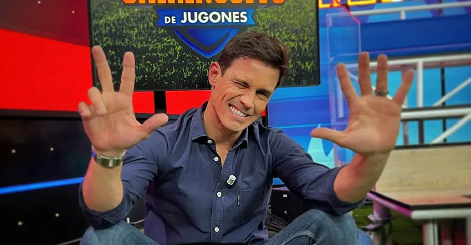 Edu Aguirre de El Chiriguito, se ve envuelto en una pelea afuera del estadio Santiago Bernabéu 