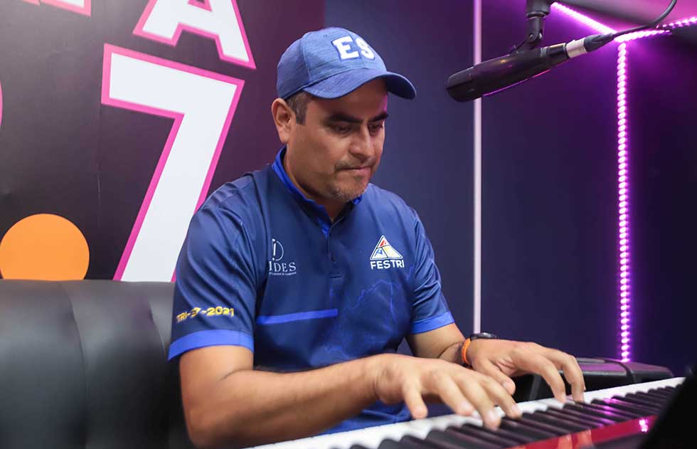 Rubén Flamenco, un salsero profesional y entusiasta triatleta