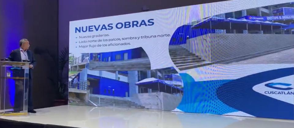 EDESSA expone las remodelaciones hechas al estadio Cuscatlán