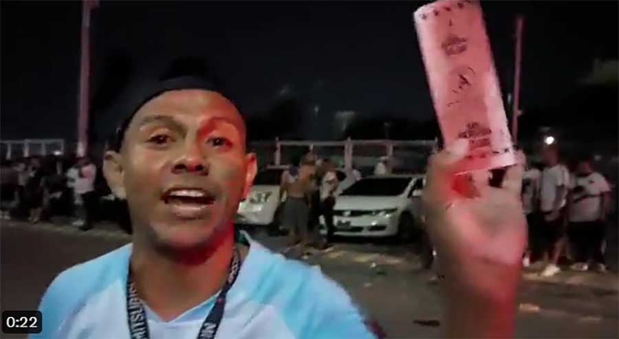 VIDEO: Aficionado de Alianza denuncia venta de boletos falsos tras estampida mortal en el Cuscatlán