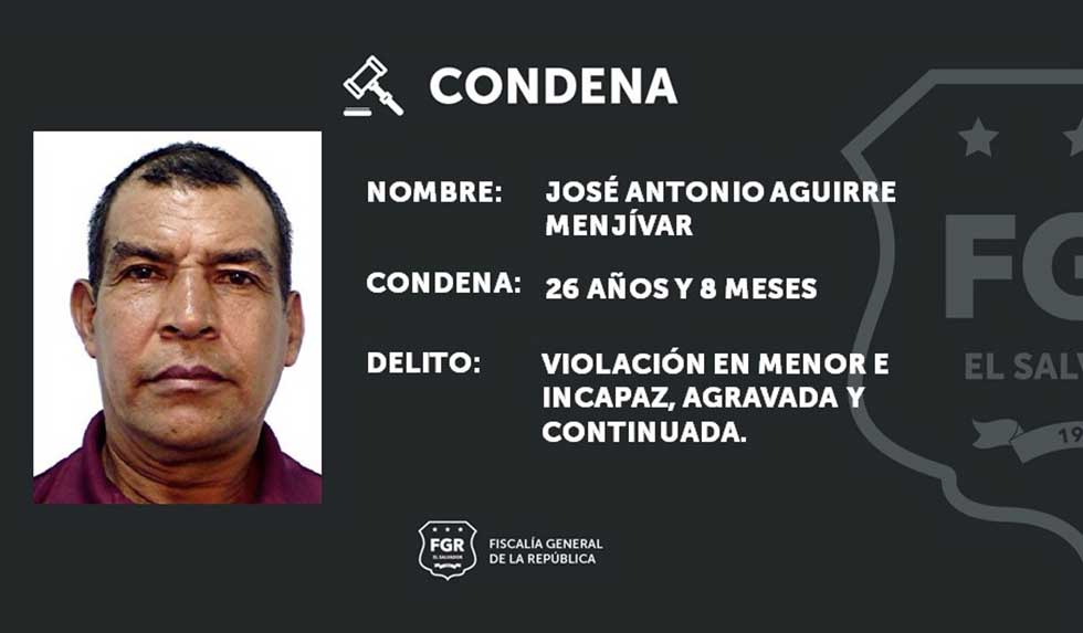 Sujeto es condenado a 26 años en prisión por violar a una menor y dejarla embarazada