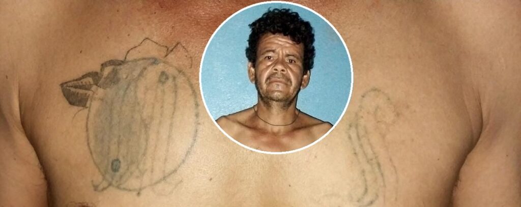 Miembro veterano de la MS intentó borrar sus tatuajes para no ir a prisión, pero terminó capturado