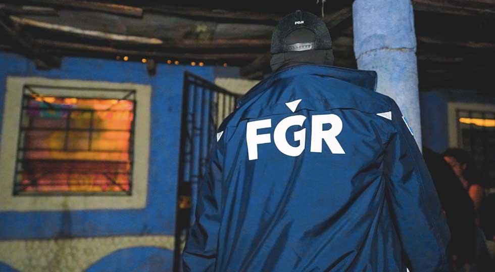 FGR desarticula estructura delincuencial en San Miguel  