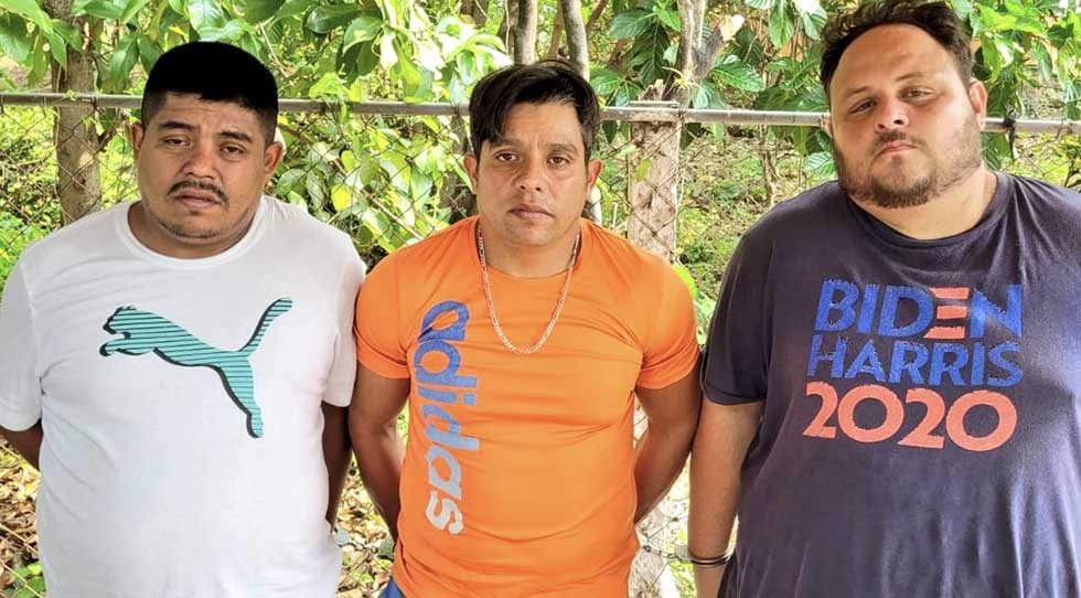 Capturan a tres guatemaltecos que pretendían ingresar marihuana al país