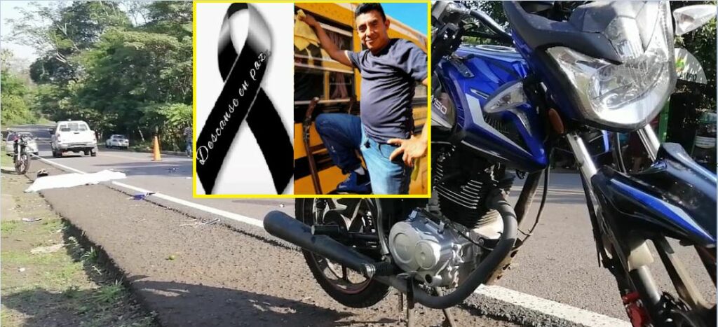 Él era Félix, cobrador de buses que perdió la vida esta mañana al accidentarse en Longitudinal del Norte
