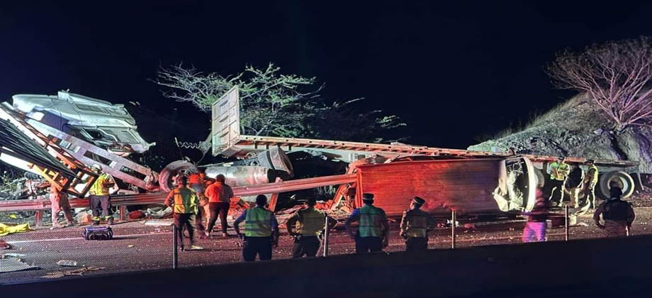 9 miembros de una familia pierden la vida en accidente de tránsito en México