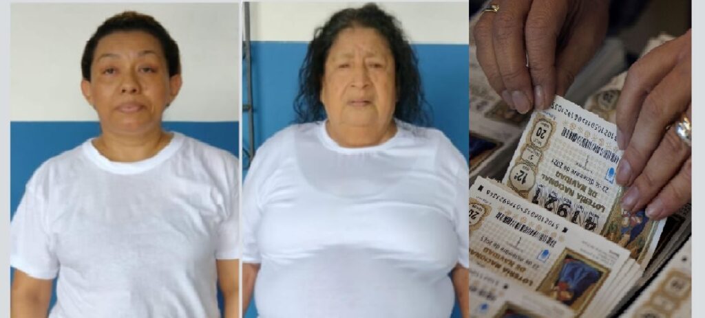 Presentan ante la justicia a mujeres acusadas de estafar a varias personas con billetes de lotería falsos