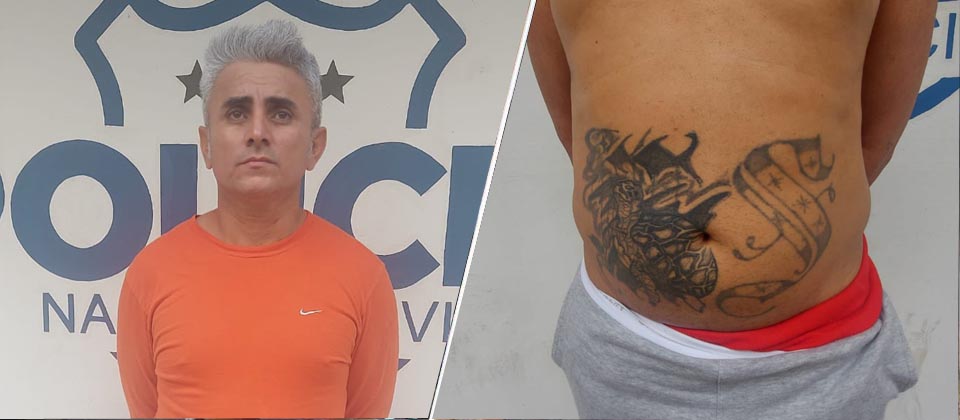 Detienen a homeboy de la MS que se escondía en Costa Rica