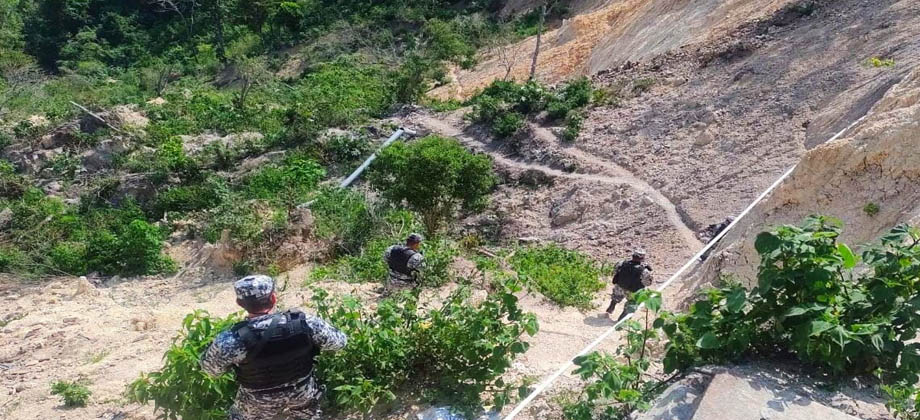 PNC realiza patrullajes en zonas rurales del país para llevar seguridad