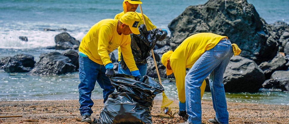 Privados de libertad realizan jornadas de limpieza para mantener limpias las playas del país