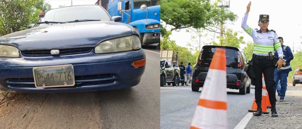 Doble sanción para conductor por usar el celular mientras manejaba
