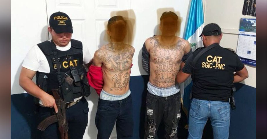Cooperación entre México, Guatemala y El Salvador permite la captura de dos pandilleros salvadoreños