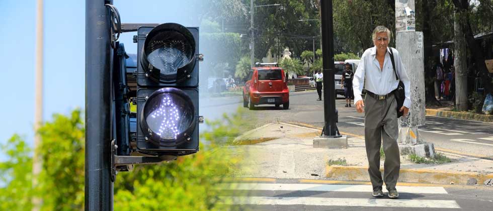 Inicia instalación de semáforos peatonales