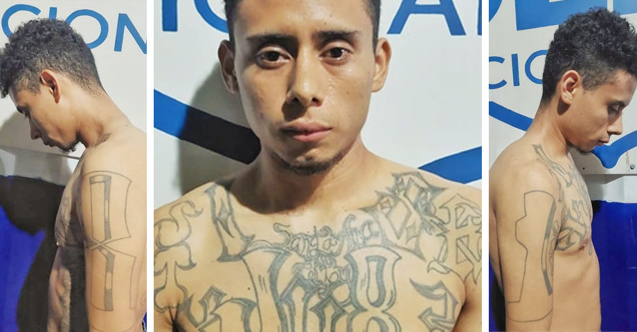 Cae temido pandillero de la 18 que huía del régimen de excepción