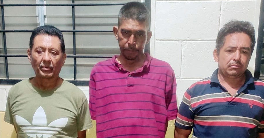 Trabajo policial permite la captura de sujetos acusados de asesinar a una persona en Santa Ana
