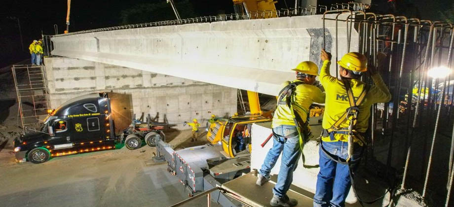 Ministerio de Obras Publicas avanza en trabajos en redondel integración