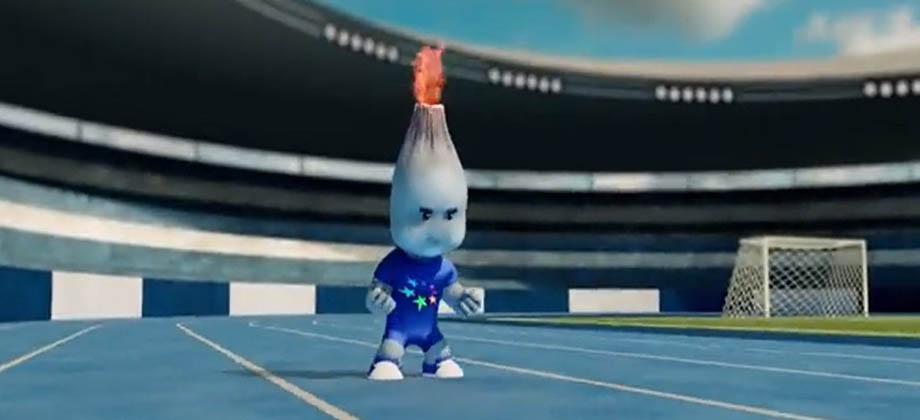 INDES presenta a Volco segunda mascota de los Juegos Centroamericanos y del Caribe