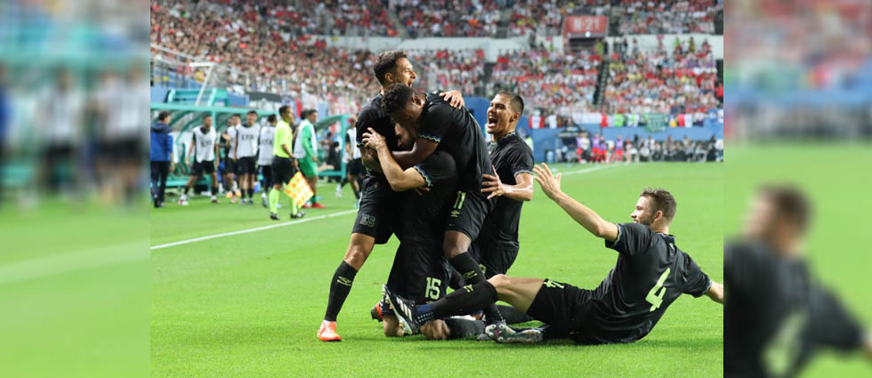 El Salvador le saca el empate a Corea del Sur sobre el final del partido