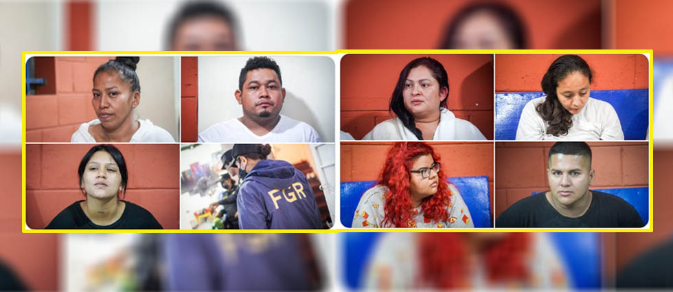FGR da duro golpe a terroristas que operaban en distintos puntos del centro de San Salvador acusados de 10 asesinatos