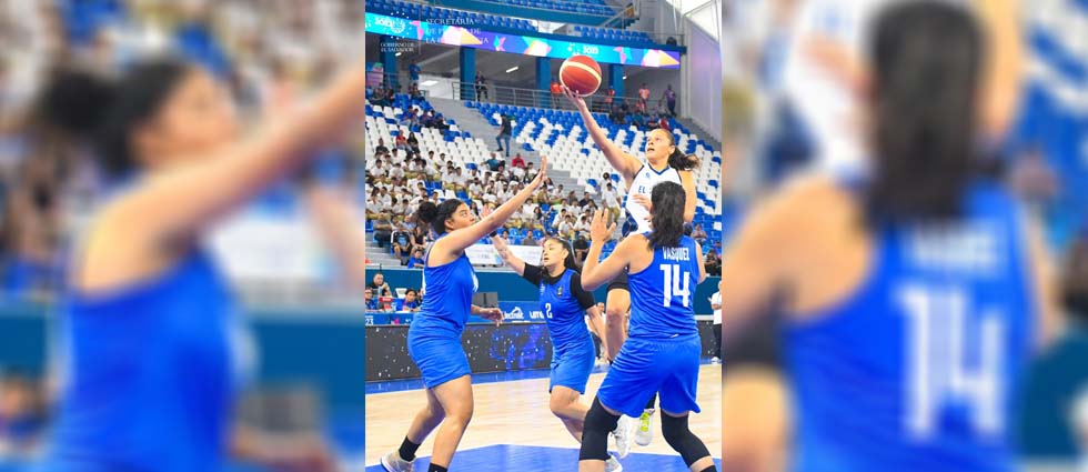 El Salvador logra segunda victoria en baloncesto femenino y enfrentará a México