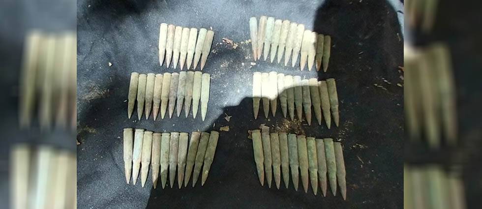 Militares hallan decenas de municiones de fusil abandonadas
