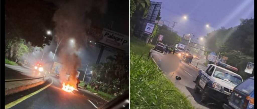 Joven pierde la vida tras chocar con una valla publicitaria en Santa Ana