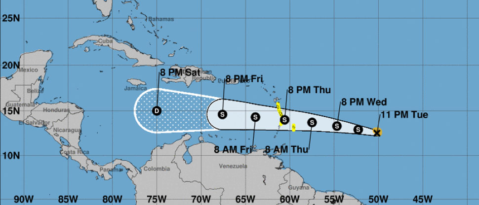 Alerta: Tormenta tropical Bret cambia de trayectoria y avanza hacia Centroamérica